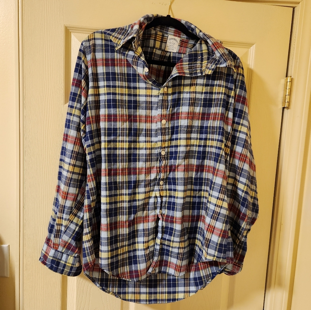Mens Brooks Brothers Regent Dress Shirt Primary Colors